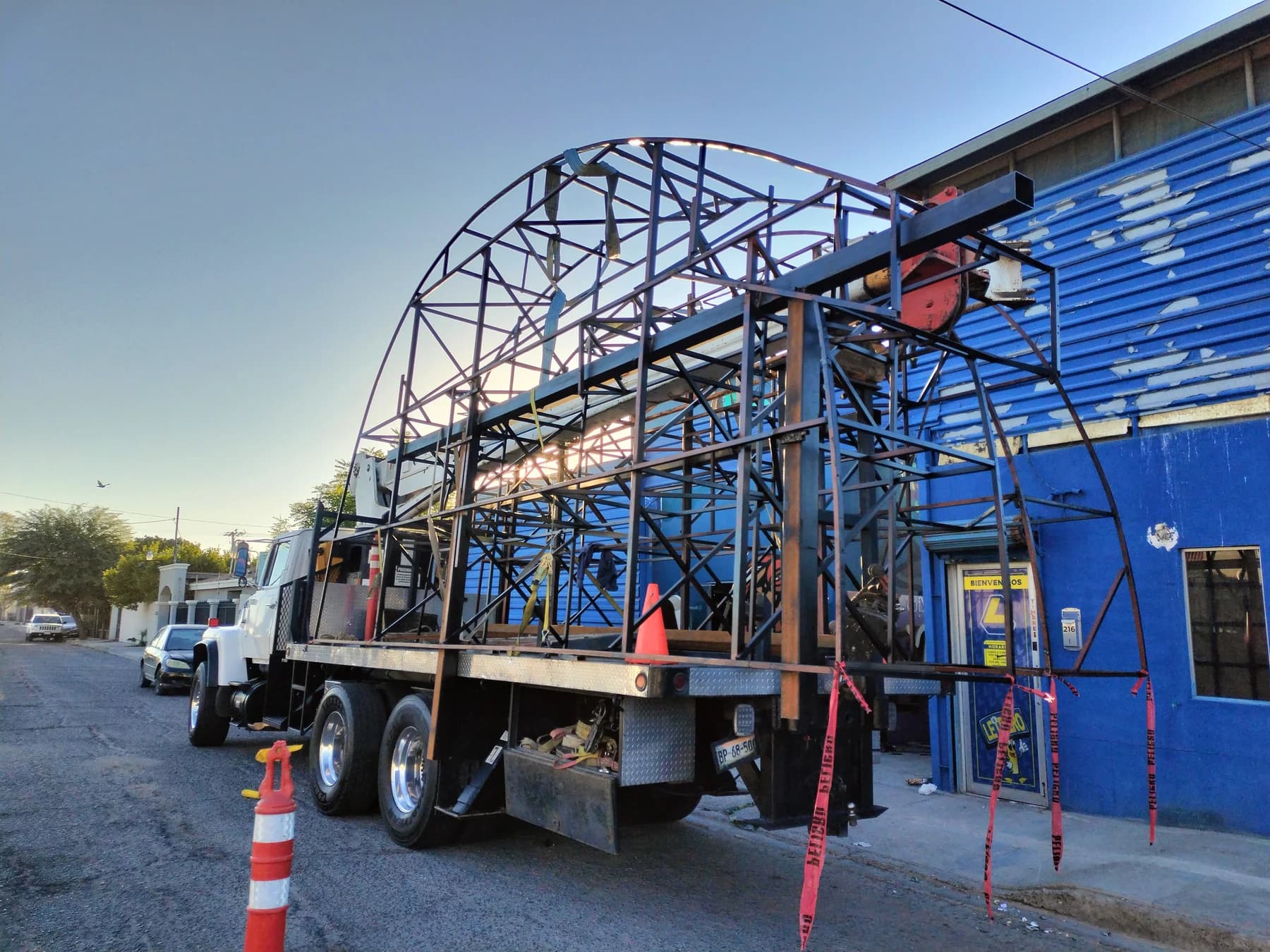 Proceso de fabricación de estructura